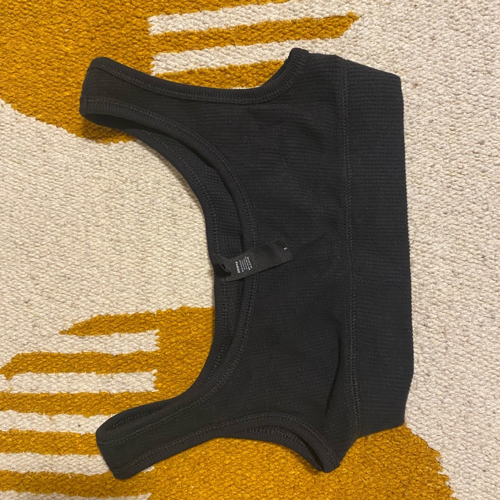 Skims waffle henley bra